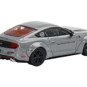 Ford Mustang LB-Works Gray "LB Performance" Limited Edition to 3600 pieces Worldwide 1/64 Diecast Model Car by True Scale Miniatures  by Diecast Mania