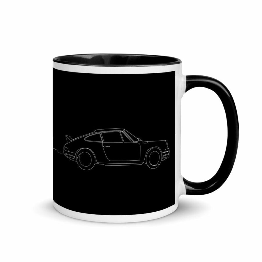 911 Car Line Art Mug Automotive