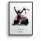 Limited Edition Sergio Perez Print : 2022 Formula 1 Monaco GP