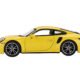 Porsche 911 Turbo S Racing Yellow Limited Edition to 1800 pieces Worldwide 1/64 Diecast Model Car by True Scale Miniatures