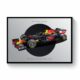 Max Verstappen Red Bull Racing RB16 2020 Formula 1 Car Print
