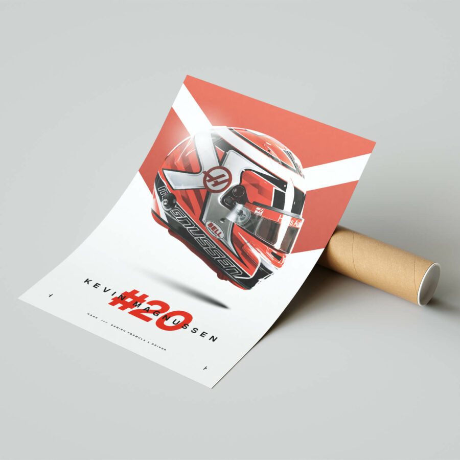 Kevin Magnussen #20 Print, Formula 1 2022 Formula 1 Memorabilia