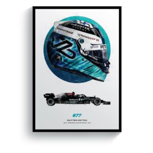 Valtteri Bottas Mercedes | 2021 Formula 1 Print  by Pit Lane Prints