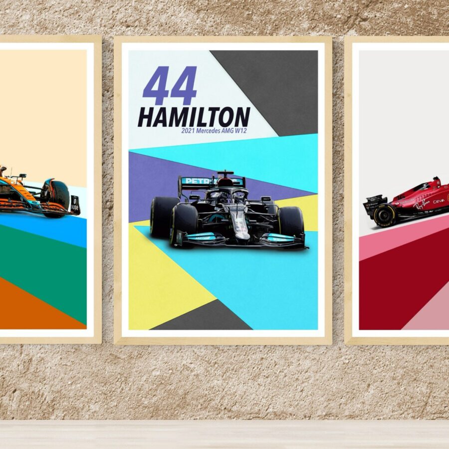 Mercedes F1 2021 W12 art poster print, Formula 1 poster, Lewis Hamilton poster, Mercedes Poster Formula 1 Memorabilia