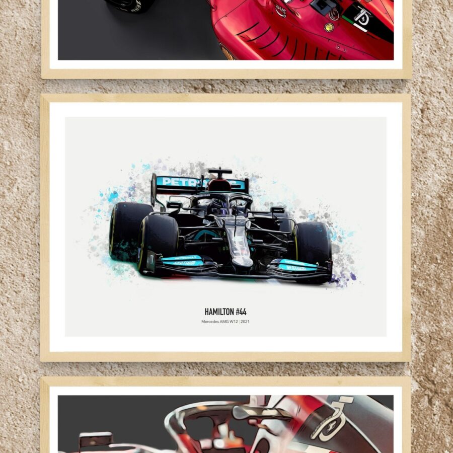 Mercedes F1 2021 W12 art poster print, Formula 1 poster, Lewis Hamilton poster, Mercedes Poster, Mercedes F1 Poster Formula 1 Memorabilia