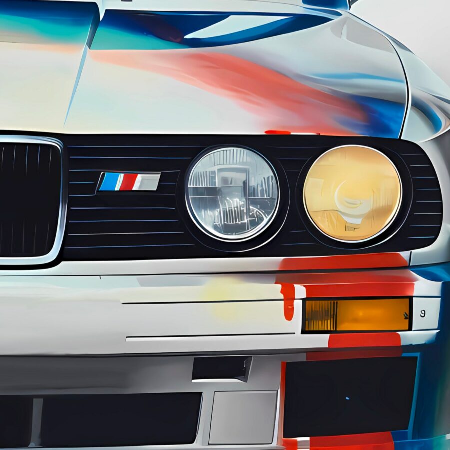 BMW E30 M3 poster print, classic BMW poster, classic M3 print, classic car poster, supercar poster Formula 1 Memorabilia