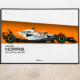 Lando Norris McLaren MCL60 Triple Crown Monaco 2023 F1 Print - Scuderia GP