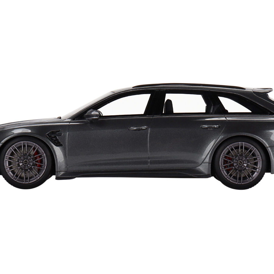 Audi ABT RS6-R Daytona Gray Metallic 1/18 Model Car by Top Speed Audi