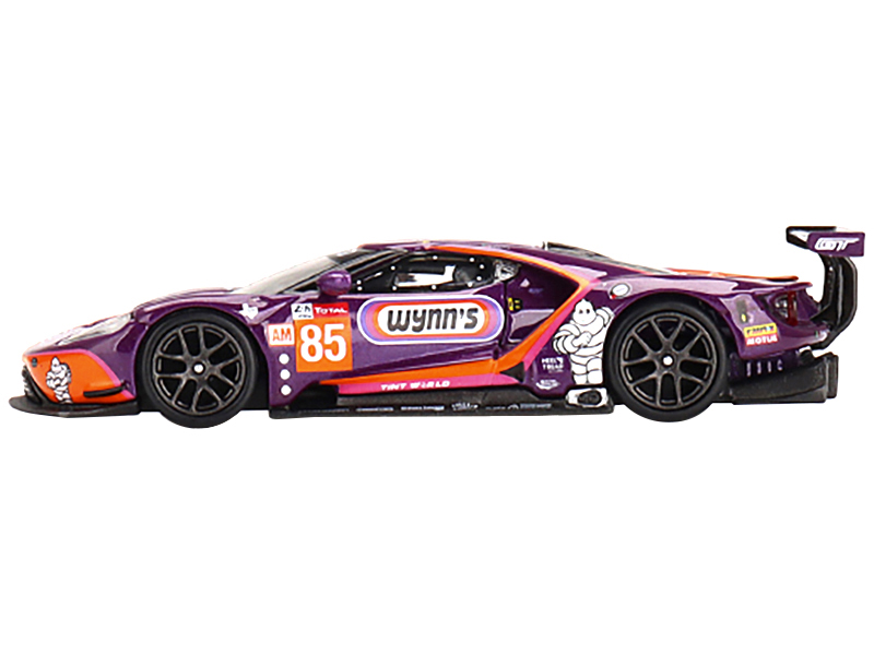Ford GT #85 Ben Keating - Jeroen Bleekemolen - Felipe Fraga "Keating Motorsports" LMGTE-Am "24 Hours of Le Mans" (2019) Limited Edition to 2400 pieces Worldwide 1/64 Diecast Model Car by True Scale Miniatures from the Felipe Massa store collection.