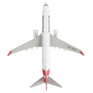 Boeing 737 Next Generation Commercial Aircraft "Qantas Airways - Alice Springs" 1/300 Diecast Model Airplane by Postage Stamp  by Diecast Mania