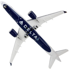 Airbus A220-300 Commercial Aircraft "Delta Airlines" White with Blue and Red Tail 1/400 Diecast Model Airplane by GeminiJets Sports Car Racing Collectibles by Diecast Mania