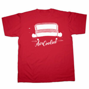 Air Cooled 911 Rear T Shirt  by Hotfuel