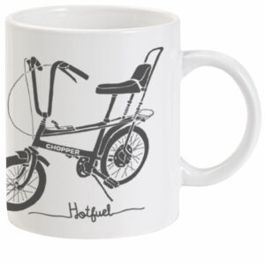Hotfuel Chopper Cycle Print Ceramic Mug  by Hotfuel