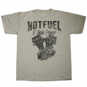Hotfuel V Twin Power T Shirt  by Hotfuel