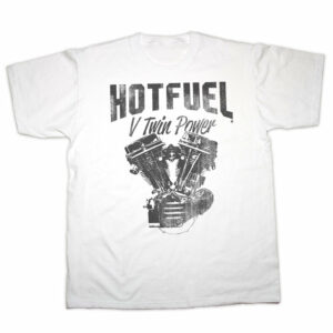 Hotfuel V Twin Power T Shirt  by Hotfuel