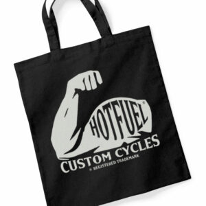 Hotfuel Custom Cycles Arm Cotton Tote Bag  by Hotfuel