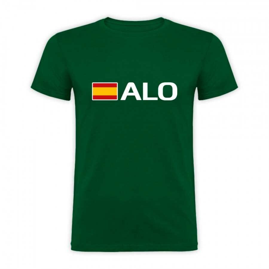 Camiseta ALO 14 from the Sports Car Racing Birthday Cards store collection.