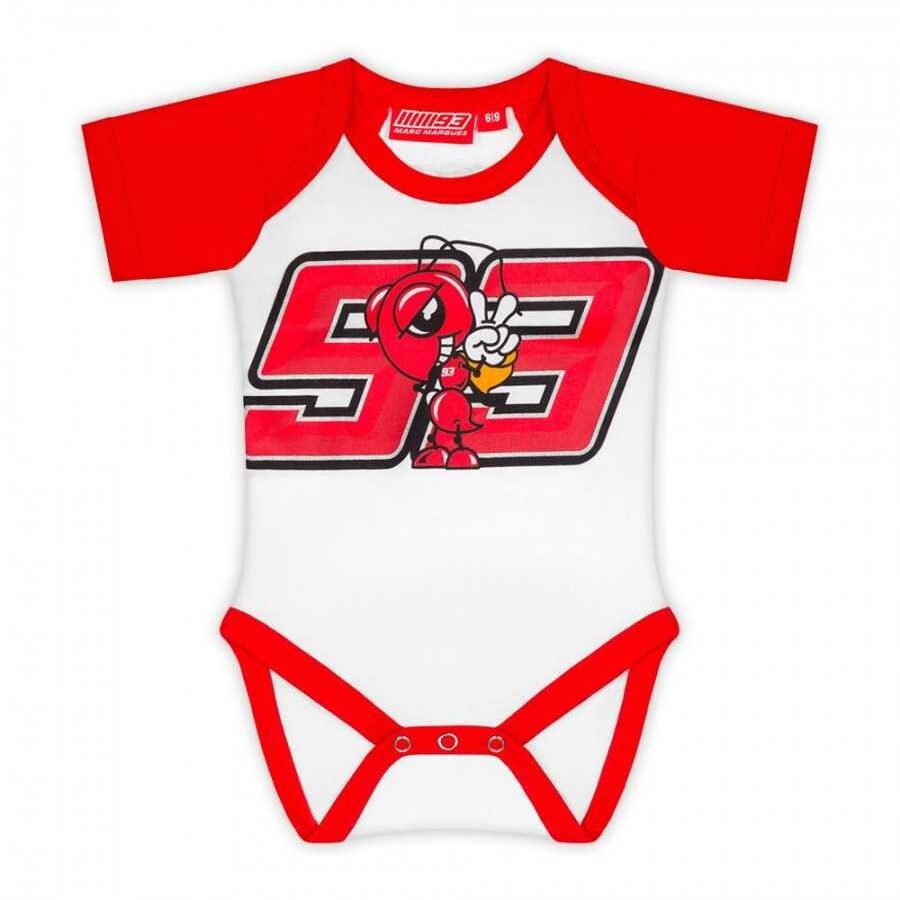 Marc Márquez 93 Baby Body White Sports Car Racing Clothing