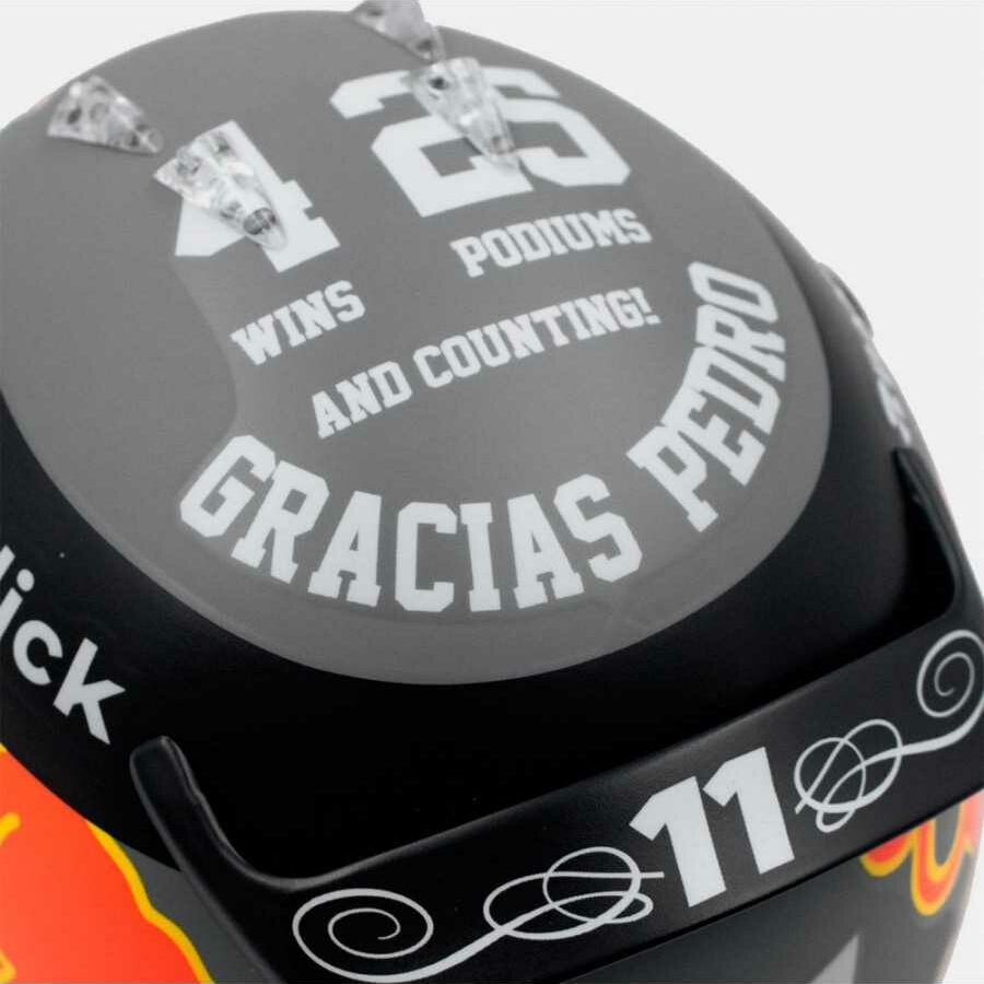 Mini Helmet 1:2 Sergio Pérez 'Red Bull 2022' Monaco GP Red Bull Racing