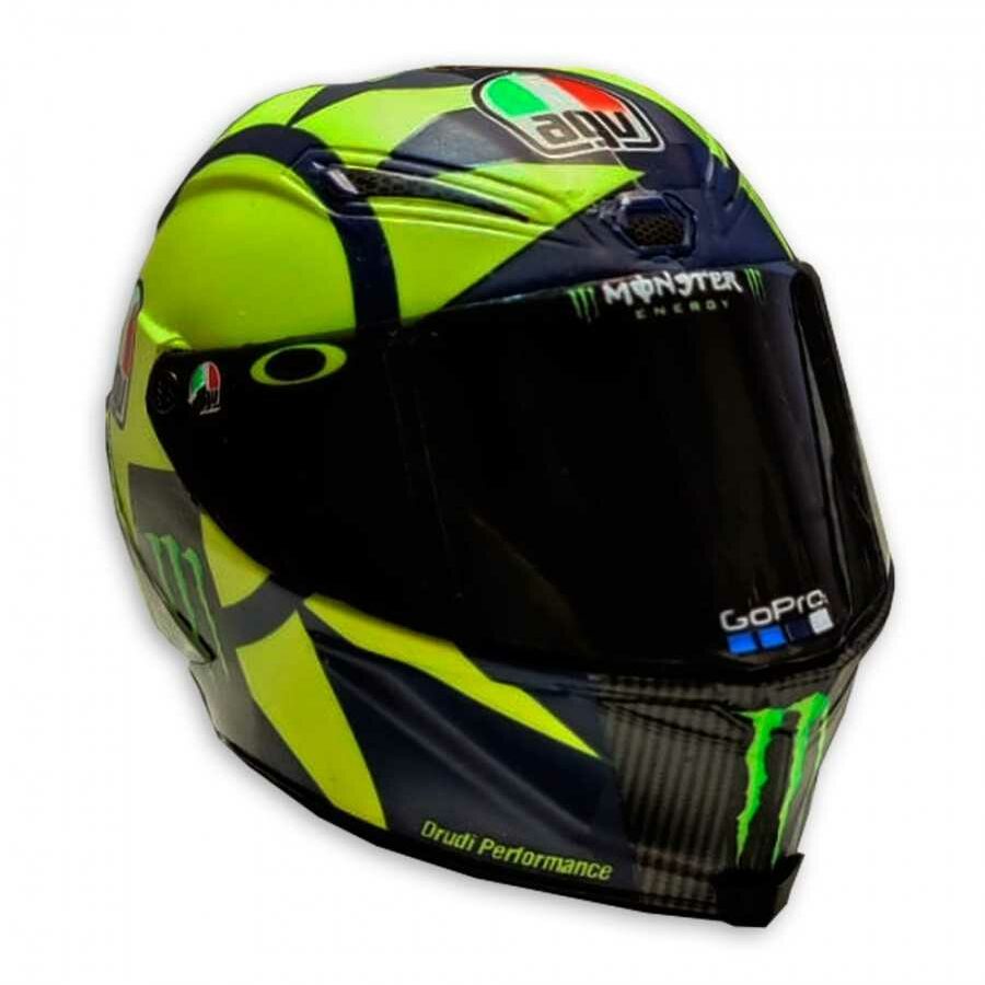 Mini Helmet 1:5 Valentino Rossi 'Yamaha 2018' Sports Car Racing Clothing