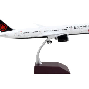Boeing 787-9 Commercial Aircraft "Air Canada" White with Black Tail "Gemini 200" Series 1/200 Diecast Model Airplane by GeminiJets by Diecast Mania