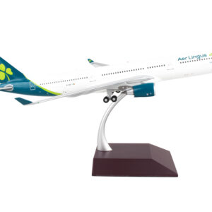 Airbus A330-300 Commercial Aircraft "Aer Lingus" White with Teal Tail "Gemini 200" Series 1/200 Diecast Model Airplane by GeminiJets by Diecast Mania