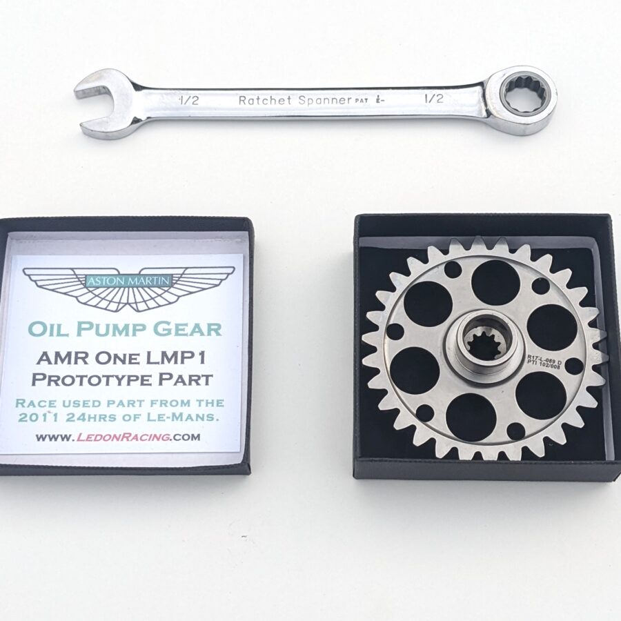 GPB3: Race & test used Aston Martin LMP1 engine gear engineering office desk accessory / paperweight Le Mans 24hr racecar part F1 Car Parts