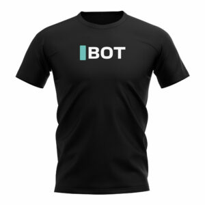 Valtteri Bottas Grid T-Shirt (Black)  by Race Crate