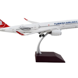 Airbus A350-900 Commercial Aircraft "Turkish Airlines" White with Red Tail "Gemini 200" Series 1/200 Diecast Model Airplane by GeminiJets Sports Car Racing Model Cars by Diecast Mania