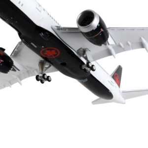 Boeing 787-9 Commercial Aircraft with Flaps Down "Air Canada" White with Black Tail 1/400 Diecast Model Airplane by GeminiJets by Diecast Mania