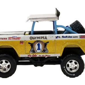 1970 Ford Baja Bronco #1 Parnelli Jones - Bill Stroppe "Big Oly Tribute Edition" 1/64 Diecast Model Car by Greenlight for ACME  by Diecast Mania