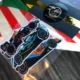 Formula 1 Livery Stickers SET 1, pack of 5, F1 vinyl set