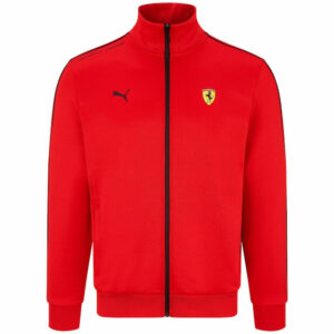 2022-2023 Ferrari Fanwear Track Jacket (Red) from the Koenigsegg store collection.