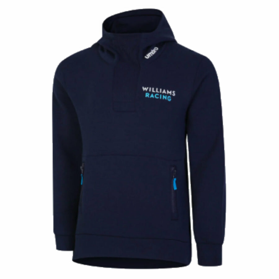 2023 Williams Off Track Overhead Hoodie (Navy) from the Sports Car Racing Art store collection.