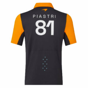 2023 McLaren Replica Polo Shirt Oscar Piastri (Papaya)  by Race Crate