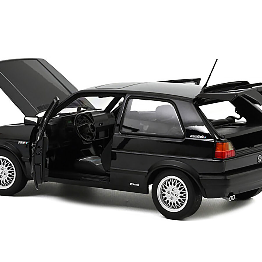 1989 Volkswagen Golf GTI Match Black Metallic 1/18 Diecast Model Car by Norev from the Volkswagen store collection.