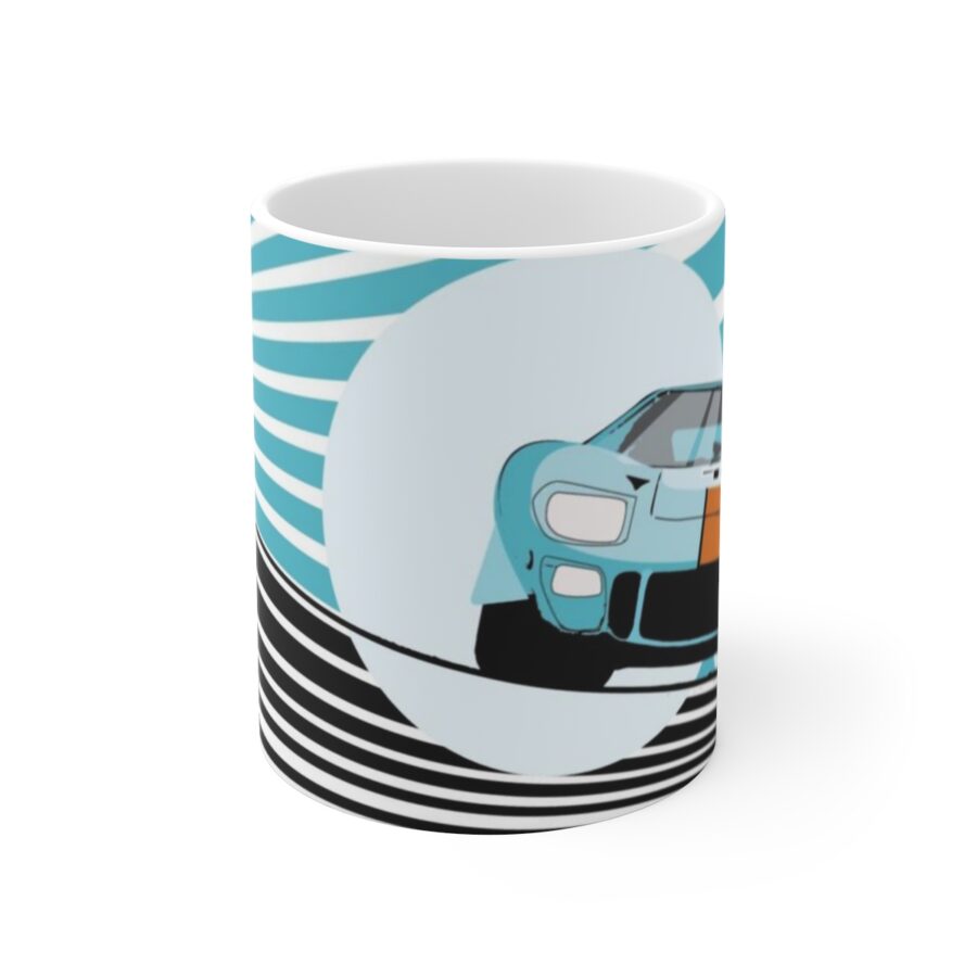 Ford GT40 Ceramic Mug from the Ford store collection.