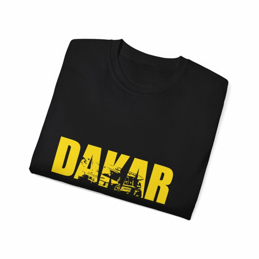 Paris-Dakar Rally T-shirt - The Peugeot 205 Turbo 16 Era from the Peugeot store collection.