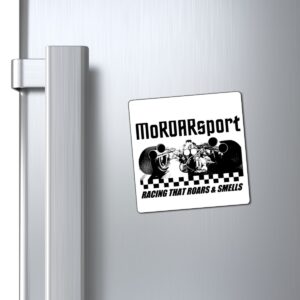 MoROARsport Magnet. 'Racing That Roars And Smells' Product by MoRoarSport