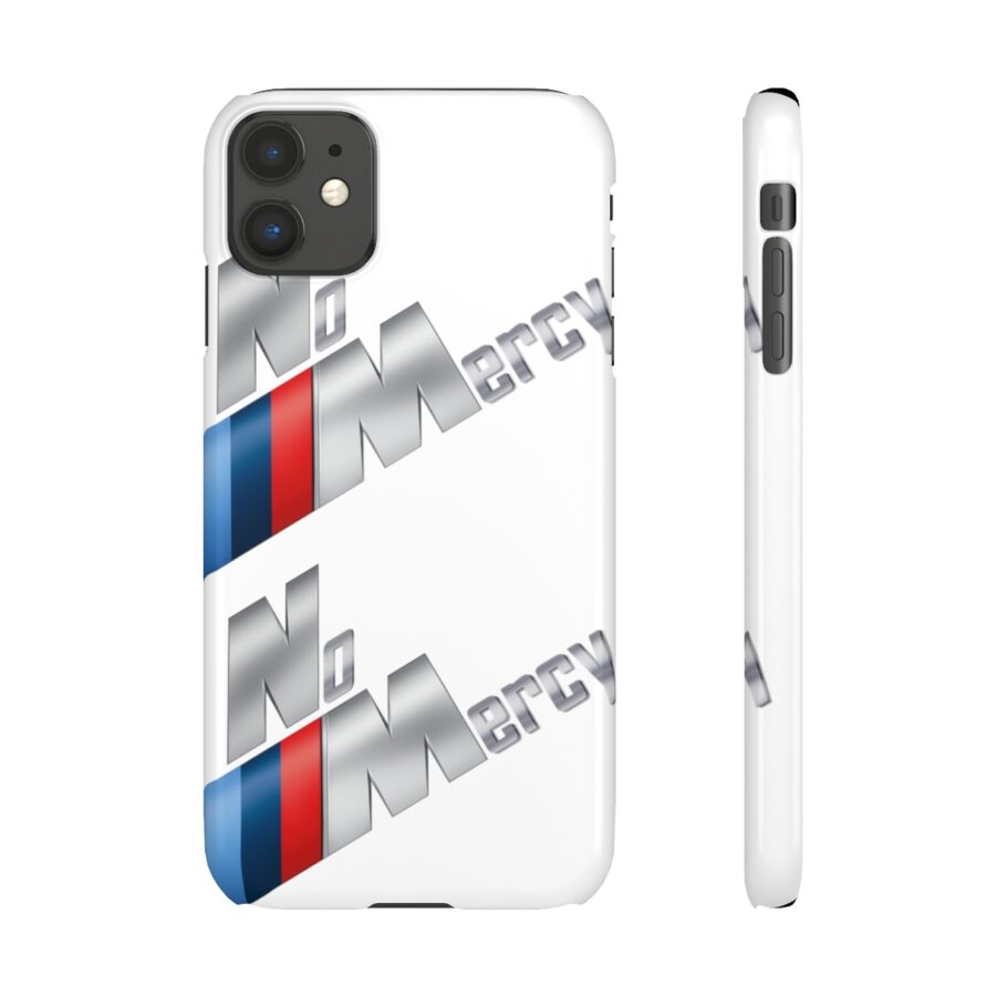 BMW MPower "No Mercy" Slim Phone Cover - Funny Gift For Bimmers from the BMW store collection.