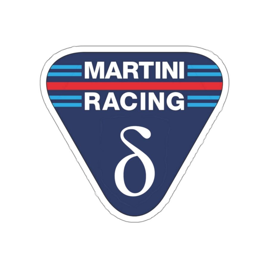 Martini Racing Lancia Delta WRC Sticker from the WRC & Rally store collection.