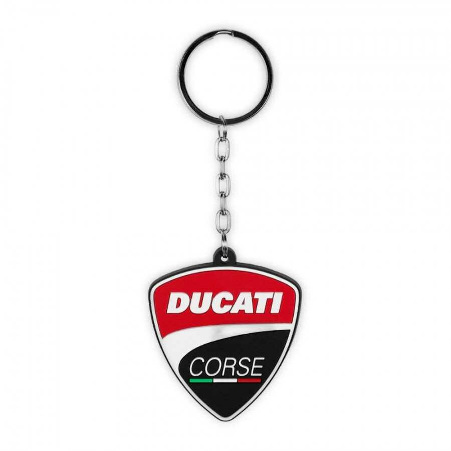 Ducati Corse Logo Keychain Sports Car Racing Clothing