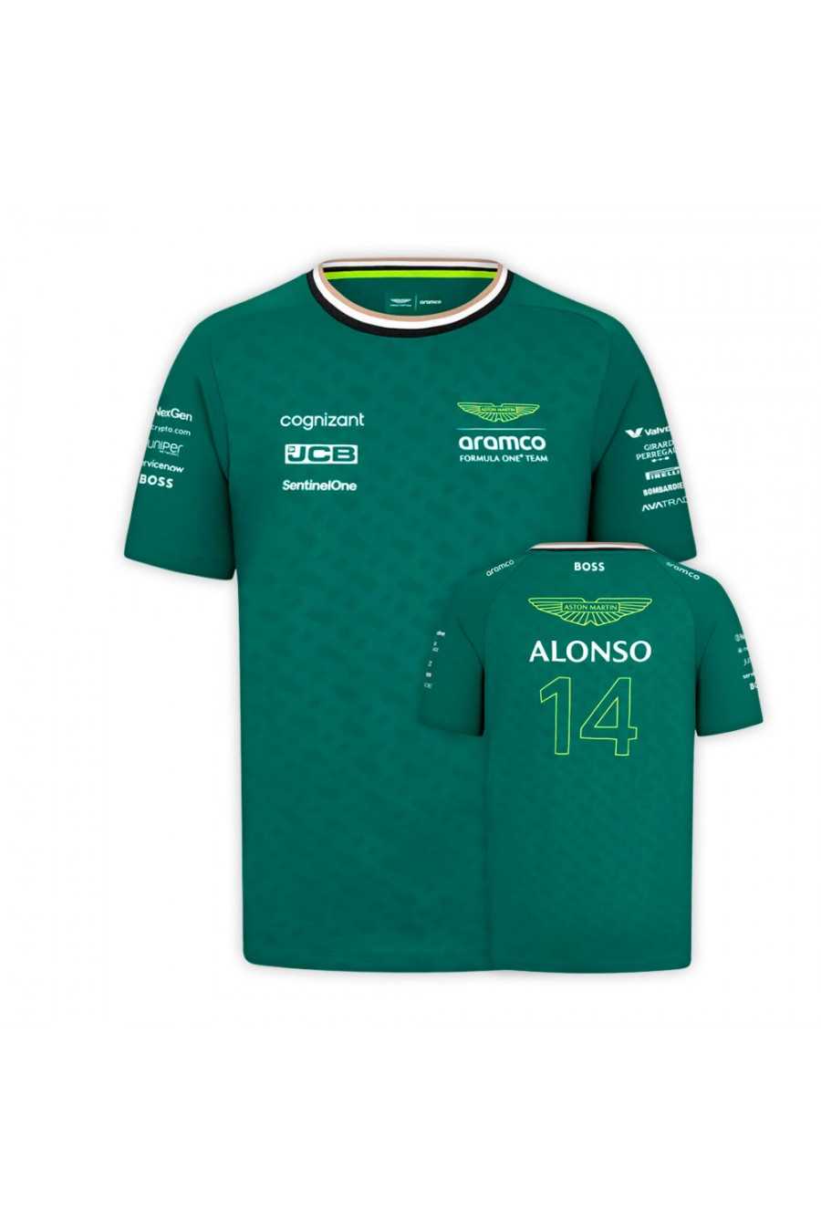 Camisetas: Fernando Alonso Aston Martin