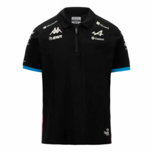 2024 Alpine BWT Team Polo Shirt (Black) - Kids  by Race Crate