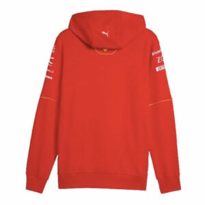2024 Scuderia Ferrari Team Hoodie (Red) from the Sports Car Racing Apparel store collection.
