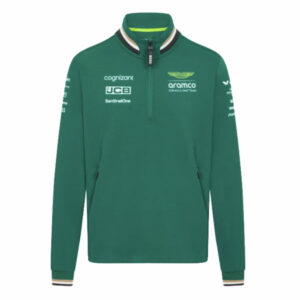 2024 Aston Martin Team 1/4 Zip Sweater (Green) Product by Race Crate