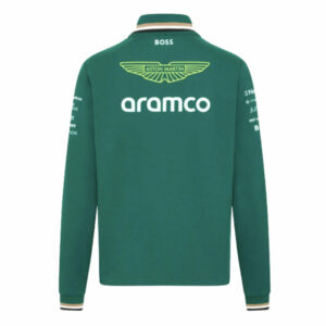 2024 Aston Martin Team 1/4 Zip Sweater (Green)  by Race Crate