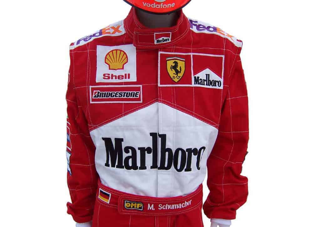 Michael Schumacher 2001 Racing Suit Ferrari F1 | The GPBox