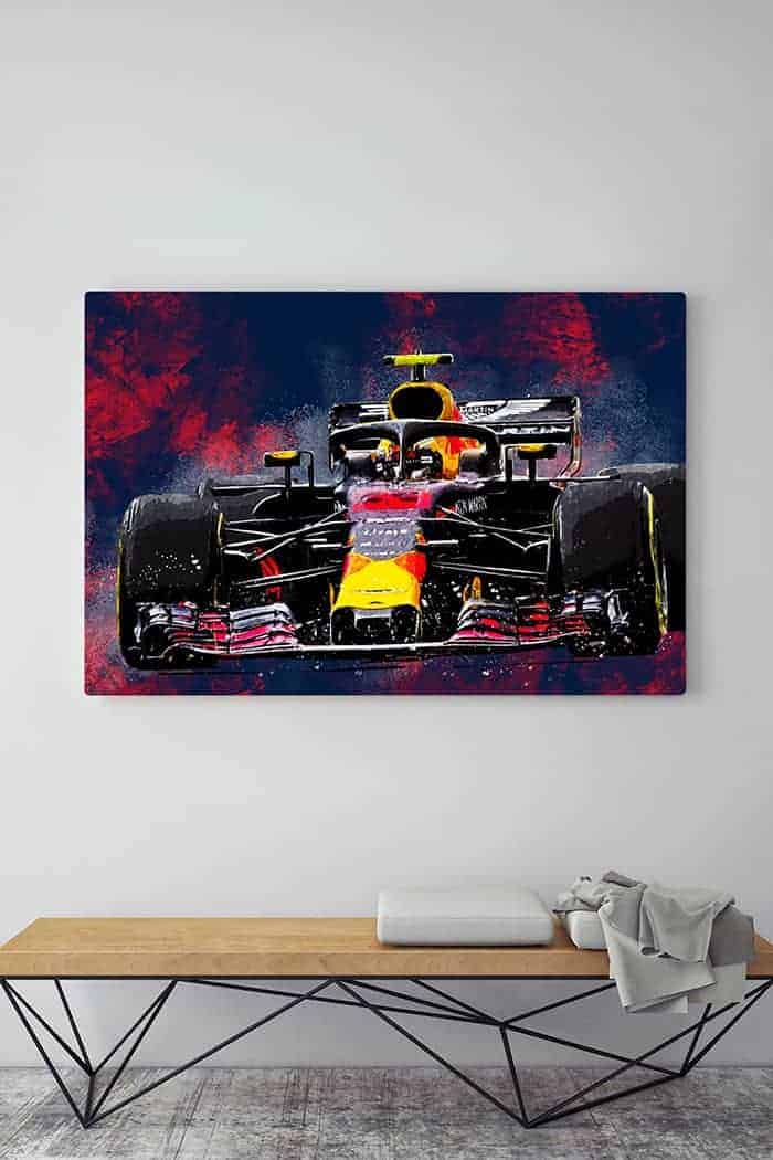 Formula1 canvas Max Verstappen F1 Canvas – The GPBox