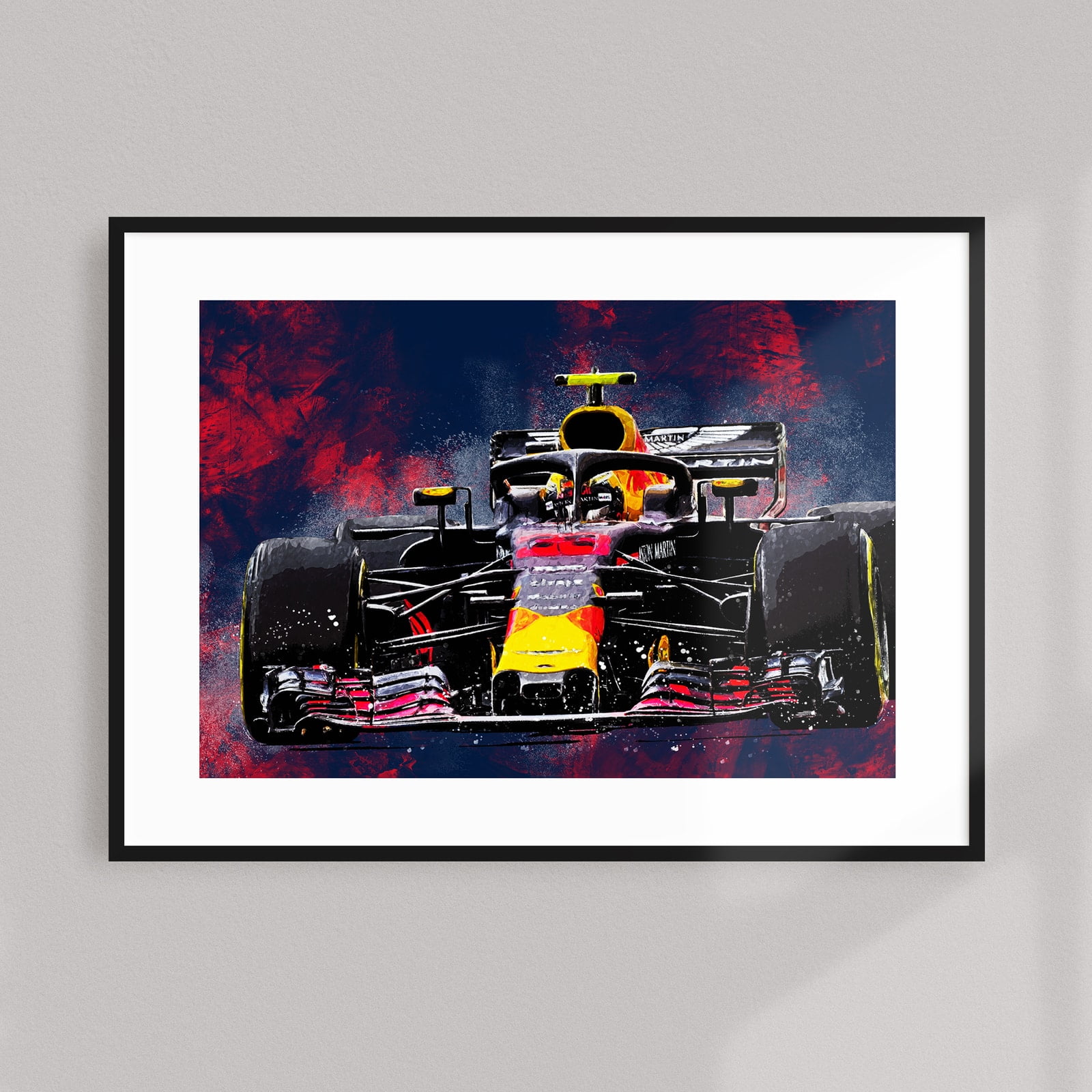 Max Verstappen F1 Wall Art Giclee print | The GPBox